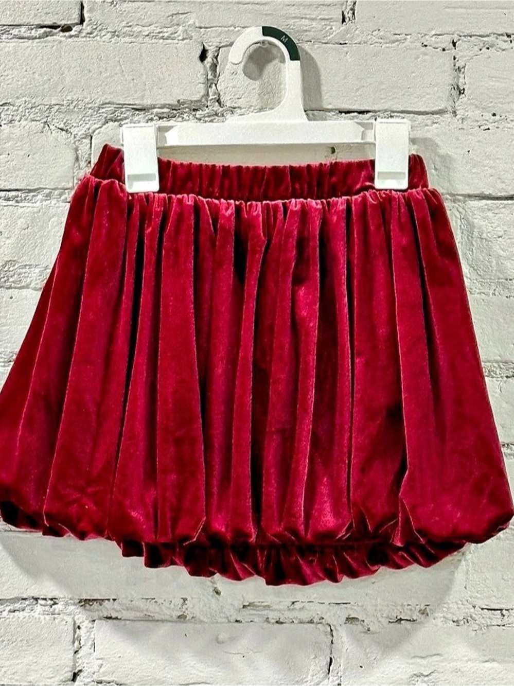 Cat & Jack Girls Velvet Bloomers Pink Size Medium (8) Like New